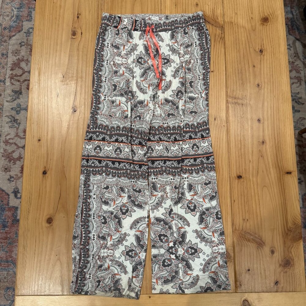 P.J. Salvage Women’s Mosaic Print Lounge Pants | Size M | Like New